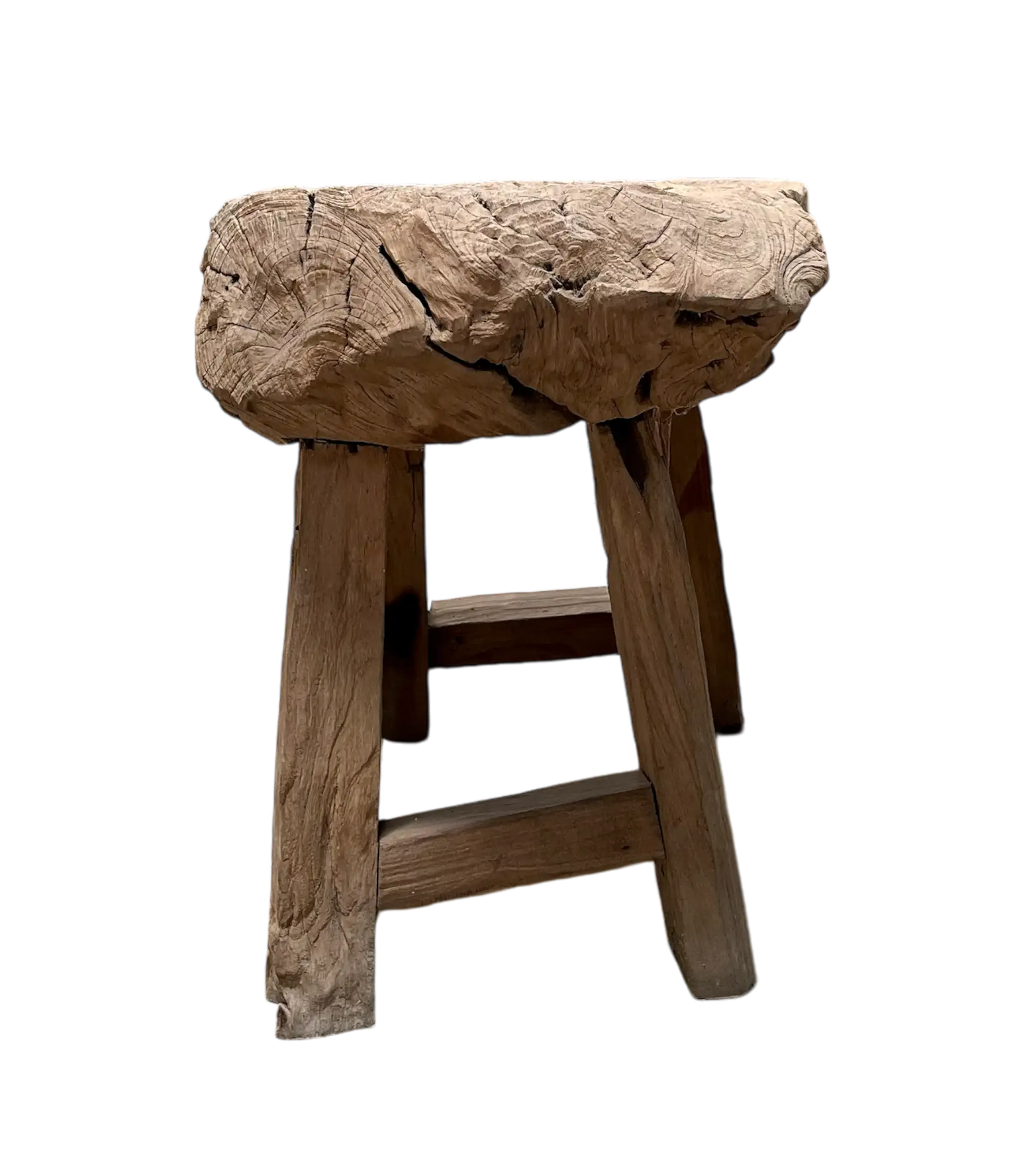 Old Wood Stool